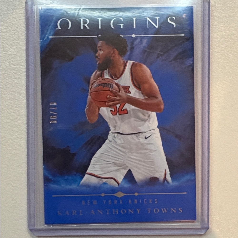 💙Karl-Anthony Towns 2024-25 Origins blue card 7/99